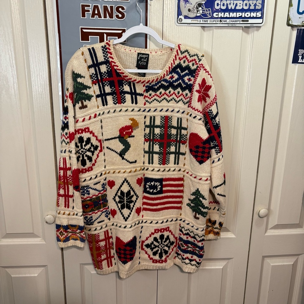 Jacque and Koko women’s sweater